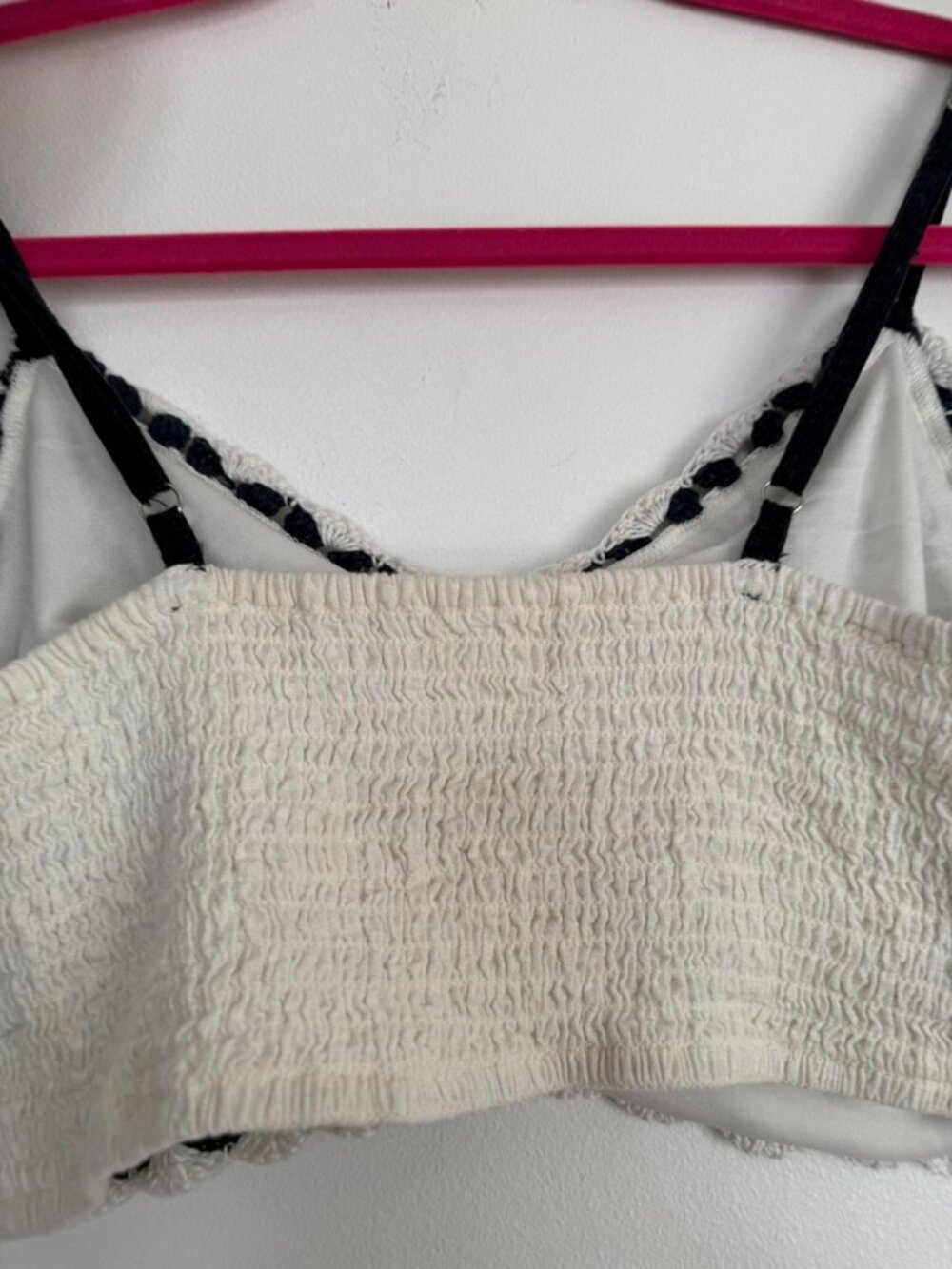 B-O-G Collective Crochet Knit Bralette Tank Top Size M - Picture 8 of 8